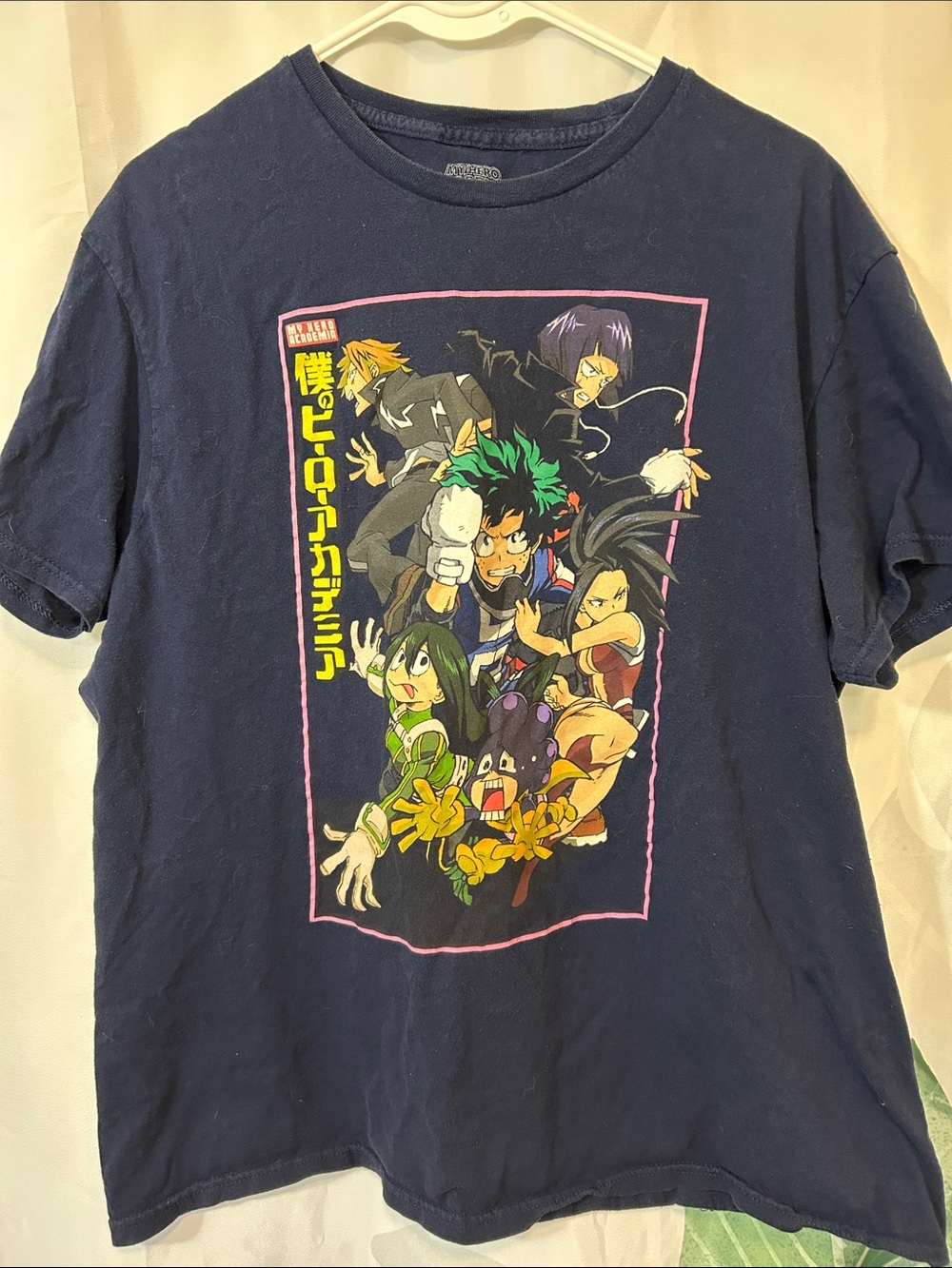 Navy My Hero Academia Graphic Tee